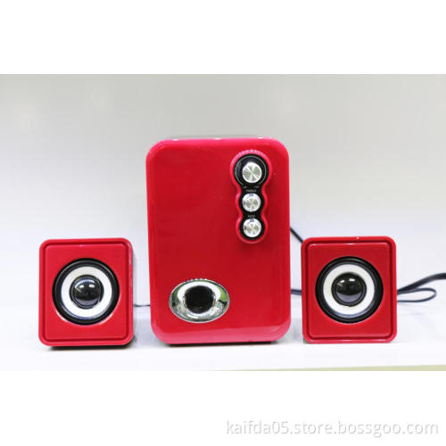 Computer speakers, rich sound and fashionable patterns